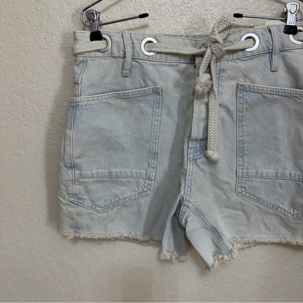 New Free People We The Free Moxie Barrel Shorts - Picture 7 of 13